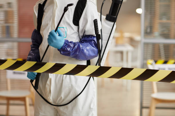 Professional Infectious Disease Decontamination technician working in Albany, MO